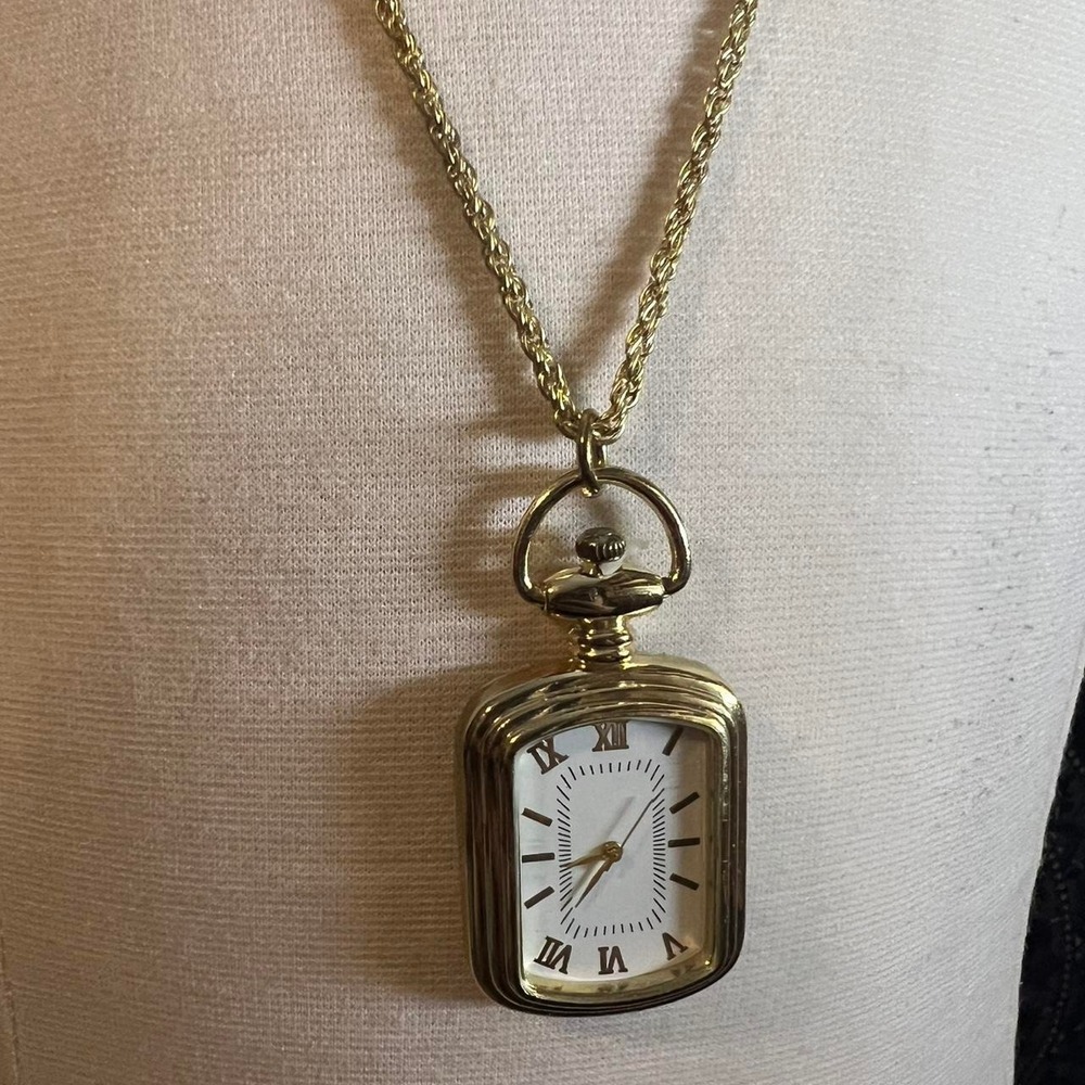Vintage Watch Necklace - Picture 2 of 6